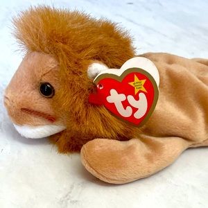 Ty Beanie Baby Roary Rare